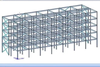do steel framing light guage structural design in autocad structural engineer
