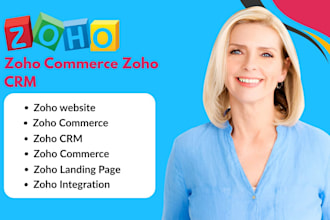 setup zoho CRM zoho campaigns zoho books zoho form zoho sites zoho commerce