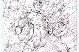 draw manga style art or nsfw characters for personal projects or display for you
