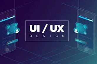 do UI UX design, website, dashboard, mobile app UI UX design