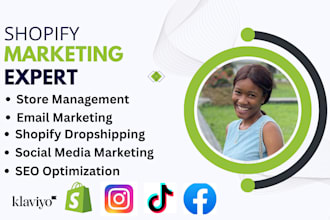 boost shopify sales, website promotion, dropshipping shopify marketing, manager