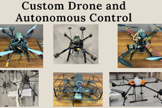 create custom drone and do autonomous control