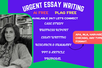 do case study analysis, assignment, apa paper, research summary writing