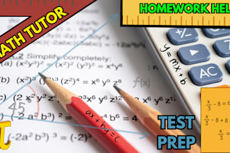tutor you in algebra with clear and patient guidance