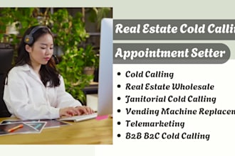 usa janitorial  appointment setter setting real estate wholesale cold calling
