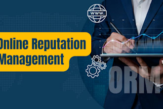 do pro online reputation management, reverse SEO to push down negative listing