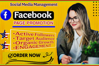create grow your facebook page following fast organically