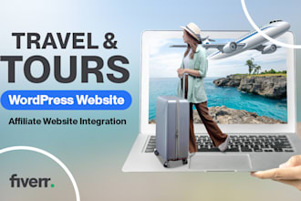 build a responsive tour and travel agency website