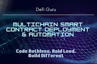 deploy smart contracts on multiple chains