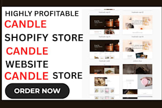 7figures candle shopify store candle website candle store candle dropshipping