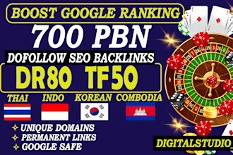 do high quality DR 80 tf 50 SEO dofollow backlinks