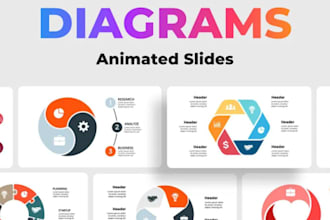create engaging business strategy infographics, workflow diagrams, flowcharts