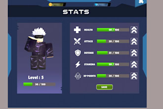 create and script a professional UI in any style for your roblox game
