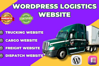 design logistics website design trucking website redesign cargo website design