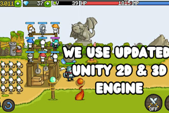 develop unity game, multiplayer, prototype, customization, demo, web game