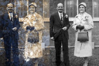 l will  restore  and color black and white images with fast turnaround