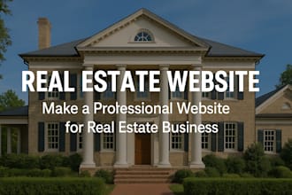 build real estate website for your real estate business