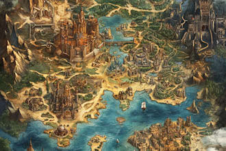 make your fantasy city map