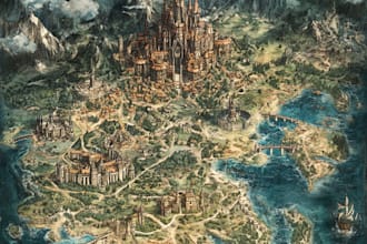 create fantasy maps and city maps