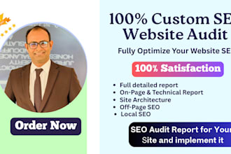 comprehensive manual SEO audit full technical analysis and fixes