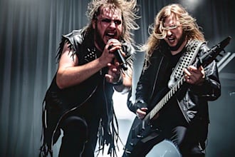 record metal song for you and extract vocal from your song