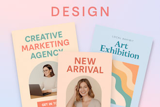 create eyecatching flyers and brochures for your brand
