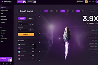 develop crash, billiard, pool, ludo, rummy games igaming websites