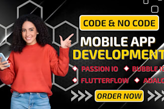 do mobile app development bubble io developer bubble mvp flutterflow android app
