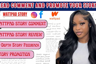 read comment on and promote your wattpad story to boost engagement visibility