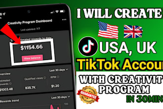 create USA tiktok account, tiktok USA account, USA tiktok