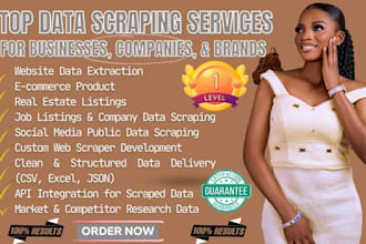do web scraping, data mining, email list, and python automation for any website