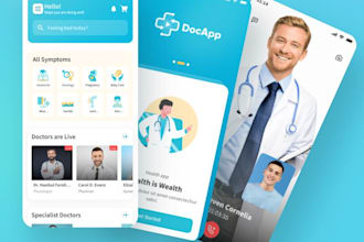 build symptom checker app, chronic disease management app, medication management