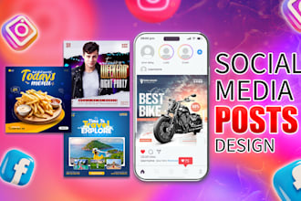 design stunning social media posts that get engagement