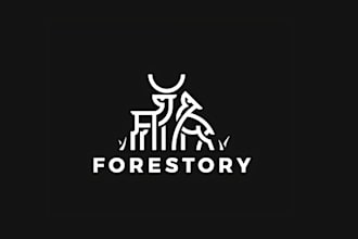 design premium minimalist line art business logo or any graphics design