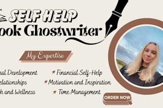 ghostwrite self help ebook relationship motivation health and fitness ebook