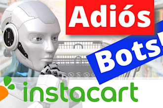 create doordash bot, uber bot, lyft bot, grabber bot, uber eat bot, instacart bo