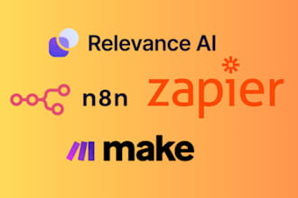build relevance ai, n8n ai agent, makecom,  n8n automation, n8n workflow