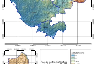 do any gis map using qgis
