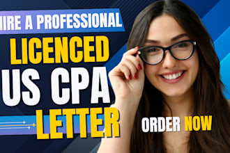 provide US CPA, audit financial statement, comfort letter, mortgage, tax return