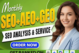 do aeo, GEO, local and off page SEO backlinks building for google and ai search