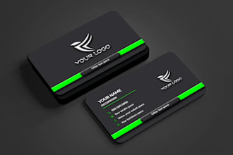 do luxury visiting card, minimalist business card design