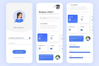 ar for school app, note sharing app, language exchange app