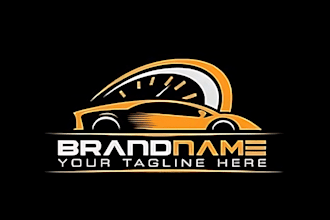 make a modern car racing, repair, automotive logo and any graphics design