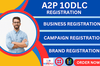 register your a2p 10dlc, gohighlevel, twilio, rei reply, bulk SMS mailgun