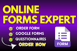 create google forms, online surveys forms and questionnaires