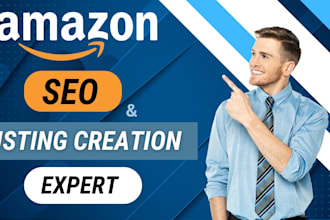 do amazon, walmart listing creation, listing optimization and SEO, listing error