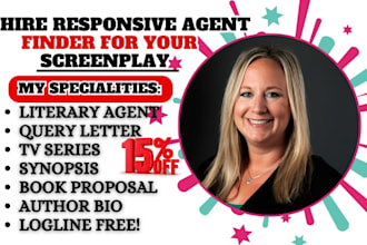find responsive agents for screenplay movie script tv pilot film script logline