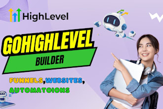 do gohighlevel webinar funnel,website,ghl automations,chatbot and reply ai