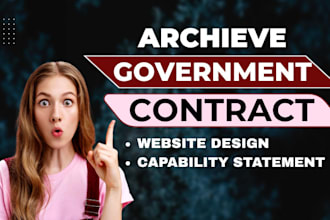 design a non profit government contract website wesite llc 501c3 sam gov