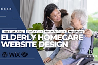 design,redesign homecare,assisted living,elderly care,senior care,health website